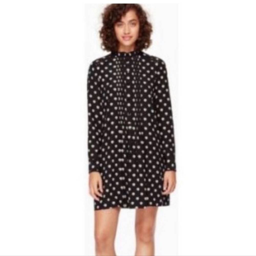 Kate spade ditzy swing silk dress size XS